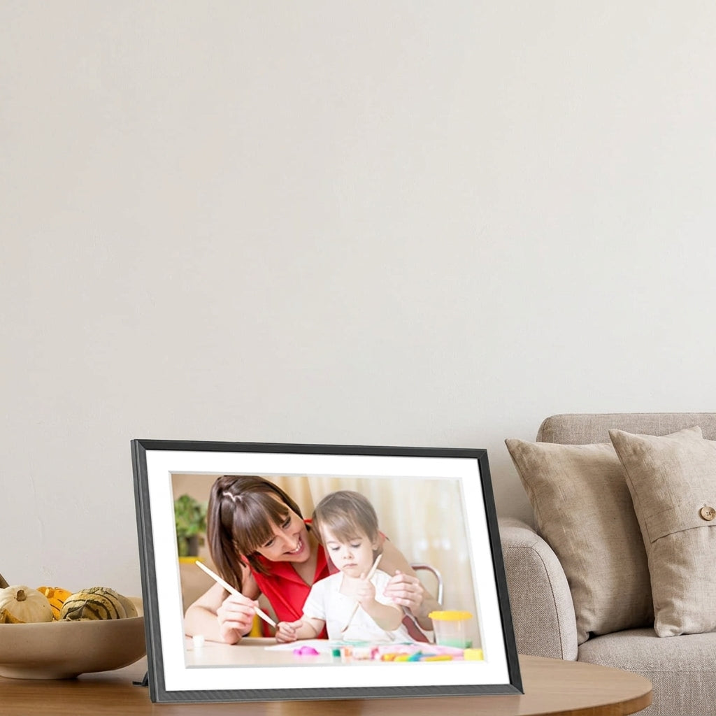 Cadre photo numérique Wi-Fi 10,1 pouces tactile aimanté